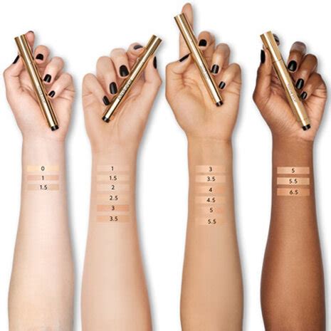 ysl concealer|YSL touche eclat shade chart.